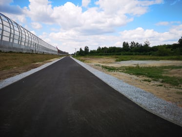 Budowa drogi wzdłuż AOW od ul. Melioranckiej do ul. Ostowej 